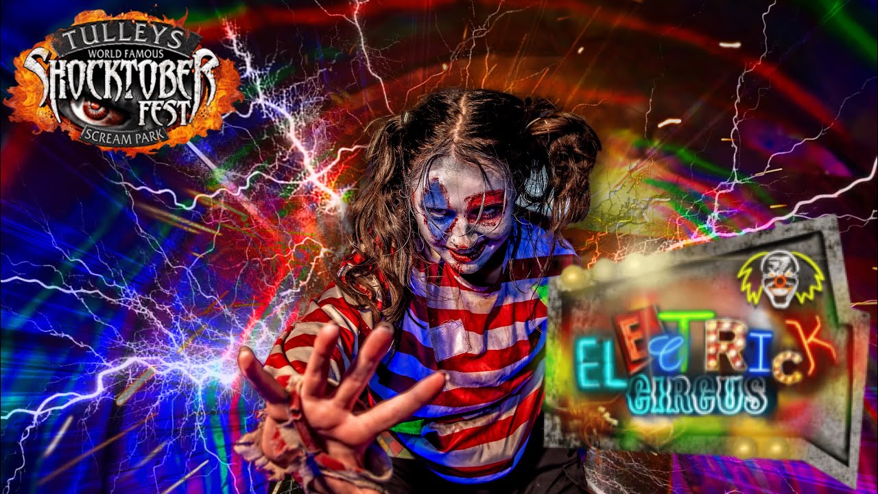 ELECTRIC CIRCUS FULL MAZE WALKTHROUGH | Tulleys Shocktober Fest 2023