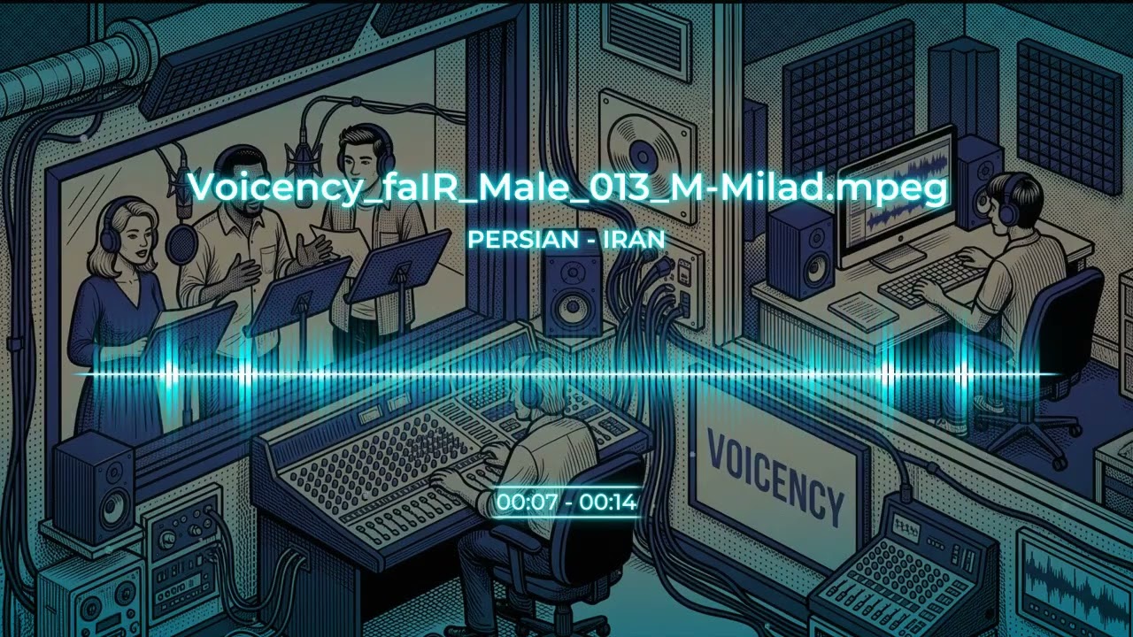 Persian Male Voice - Voicency_faIR_Male_013_M-Milad
