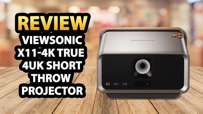 Viewsonic X11-4K HDR Short Throw Smart Portable LED Projector