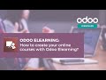 How to create your online courses with Odoo Elearning