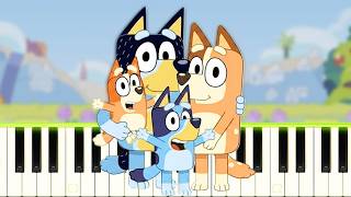 bluey songs piano