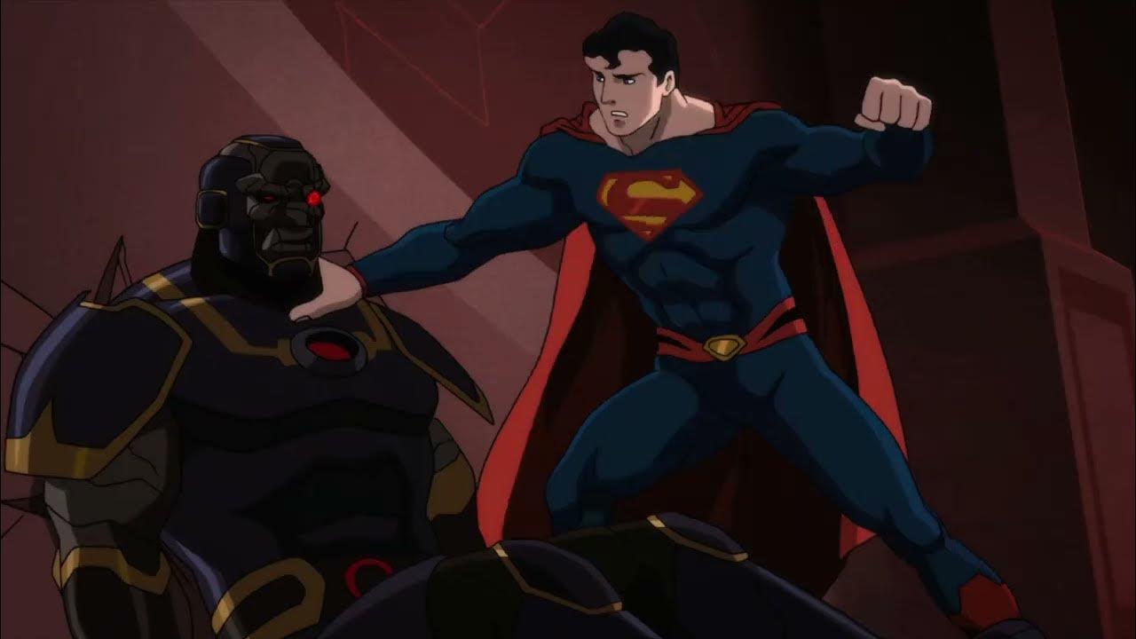 Trigon & Superman vs Darkseid Fight SceneJustice League Dark
