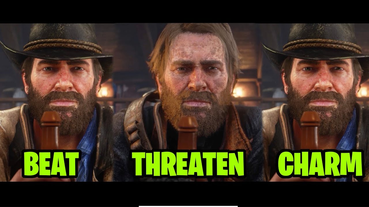 RDR2: All variations & Attention to Details in Single Mission