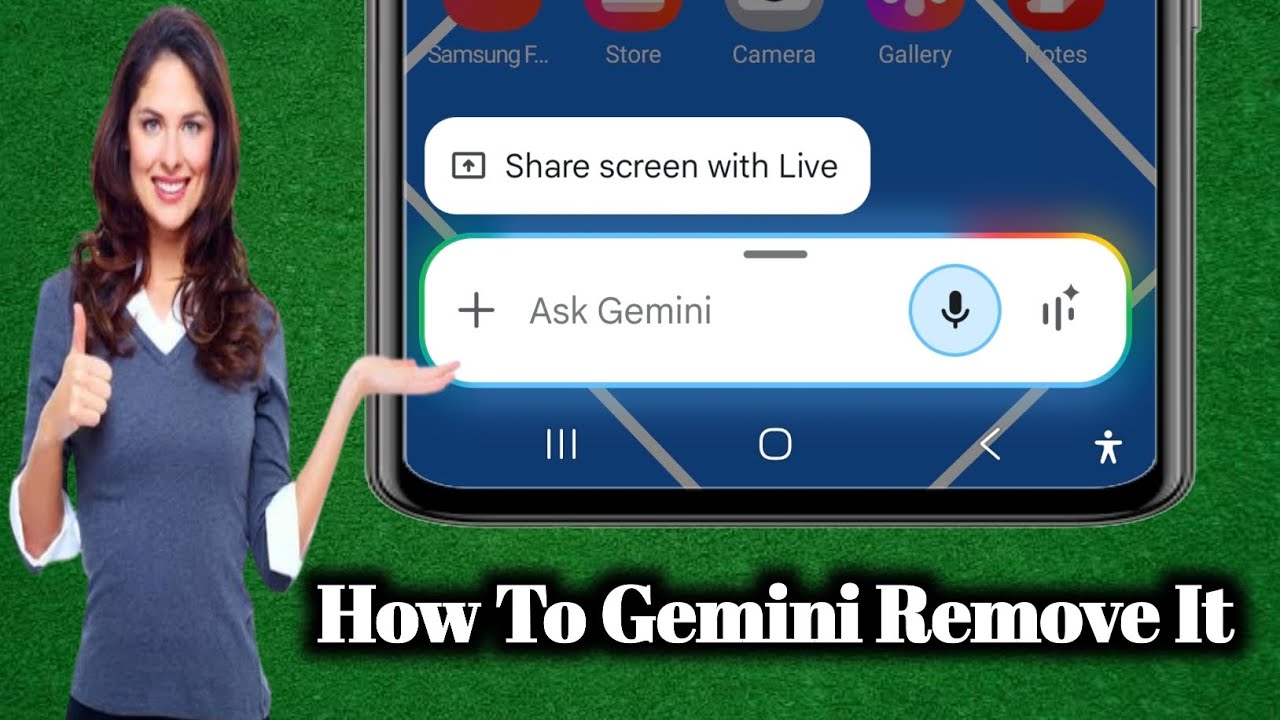 How to Remove Gemini from an Android Phone | Quick and Easy - YouTube