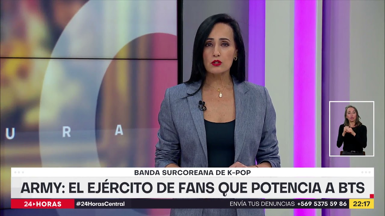 ARMY: EL EJÉRCITO DE FANS QUE POTENCIA A BTS
24 Horas TVN Chile