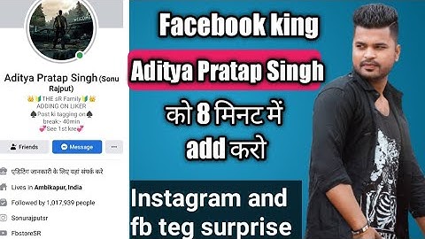 Aaditya Partap Singh Ko kaise Add kare 2022 How to Add Aditya Partap Singh ❣️FB Store