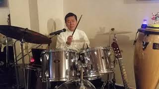 余市の女／ドラム歌唱世界一の『おがたひろし』が演歌にチャレンジ。このドラムアレンジは行ける‼