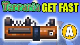 Terraria how to get BARREL LAUNCHER (EASY) | Terraria Barrel Launcher