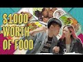 We Ate $1,000 Worth of Food In A Day!