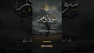 surah ibrahim #suratul Ibrahim #islamicshorts #bayan#babyshorts #trendingshorts #goodmanners