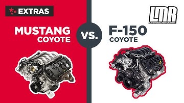 Mustang vs F-150 Coyote Engine | What