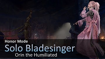 Solo Bladesinger - Humiliating Orin and Bhaal