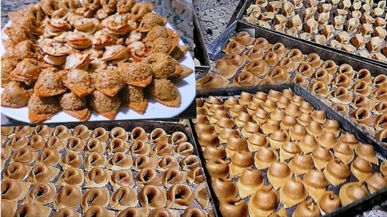 حلويات العيد المغربية🇲🇦حلوة لي غتنسيك فجميع الحلويات معلكة مقرمشة مذاق خيال