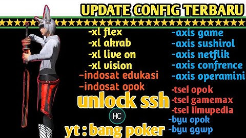 update config http custom all operator no lemot,cepat konek