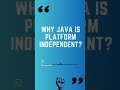 Java Interview Preparations#javadeveloper #java #programming #developer #javaprogramming