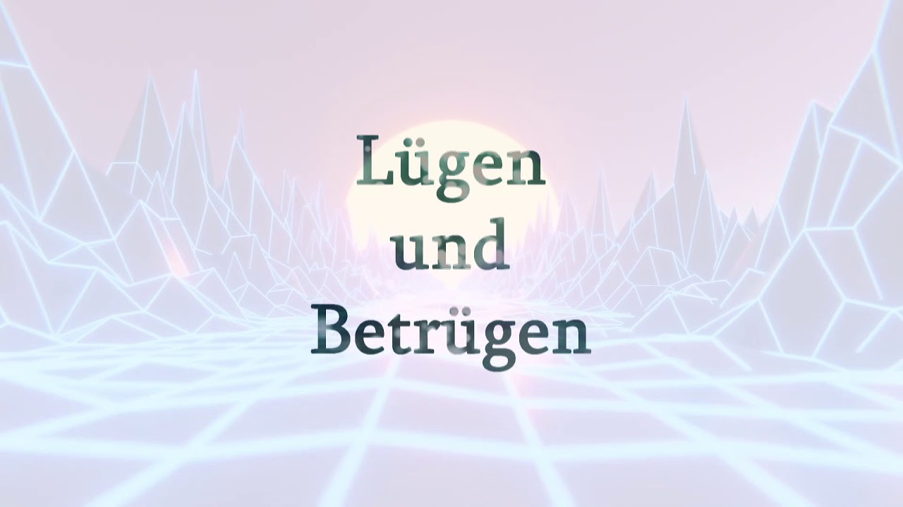 Lügen Und Betrügen