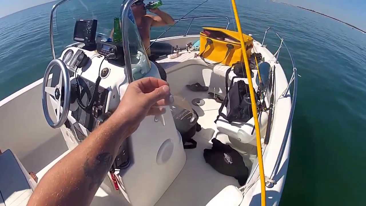 sortie bateau avec marc rubio, guide de peche