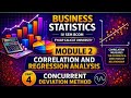 BUSINESS STATISTICS 4th SEM BCOM FYUGP CALICUT UNIVERSITY Concurrent deviations Methods Correlation