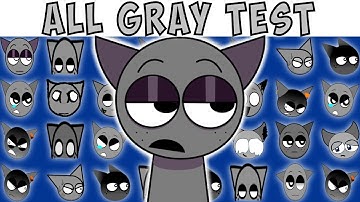 ALL GRAY TEST | FNF Character Test | Gameplay VS Playground