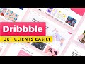 Dribbble 101 how to set up the profile to get design clients