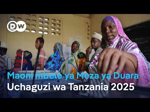 Meza Ya Duara Uchaguzi Wa Tanzania 2025 Una Msisimko Na Ushindani DW Kiswahili