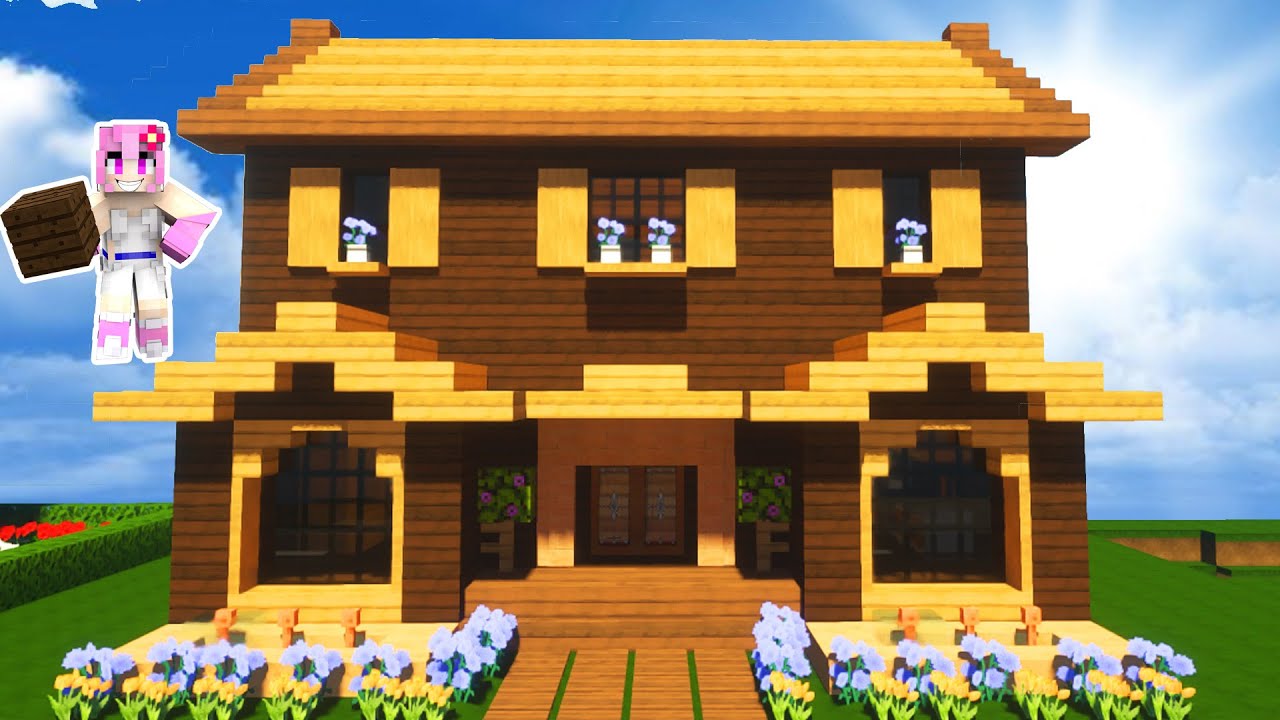 Minecraft: Casa de Madera, Tutorial, Minecraft: Casa de Madera, Tutorial, By Rectic7