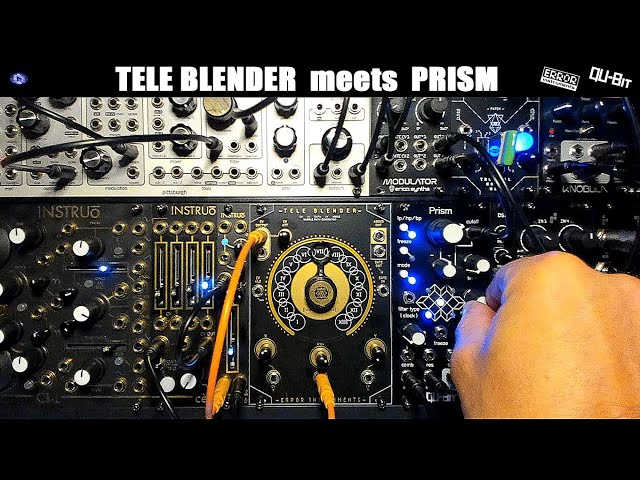 Error Instruments TELE BLENDER meets Qu-Bit PRISM - YouTube