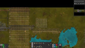 Factorio Ribbon World ep1 Mini Mall and Red & Green Science