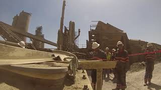 clinker conveyor install