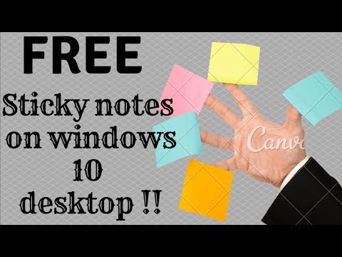 How to add sticky notes on Windows 10 hqdefault