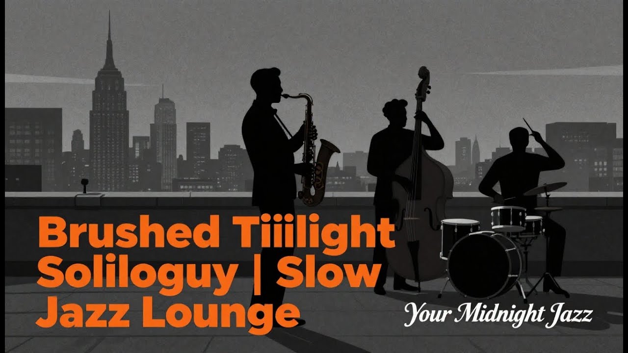 Brushed Twilight Soliloquy | Slow Noir Jazz Lounge