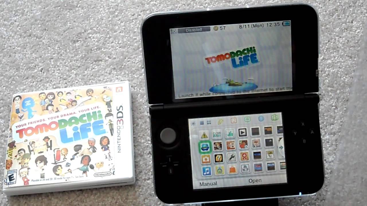 3DS - LL Tomodachi Life Review YouTube Nintendo XL