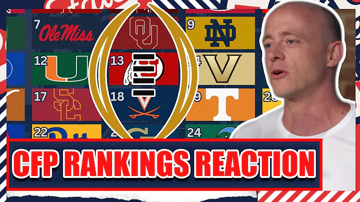 CFP Rankings Reaction - Josh Pate's College Football Show