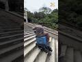 Smart Electric Trolley Moves Massive Weight Up Stairs #shortvideo