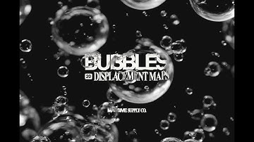 Bubbles Displacement Map Pack Stock Graphics Download