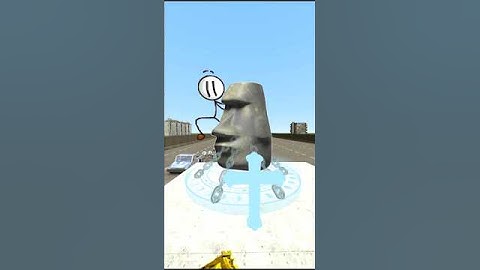 Henry Stickmin And Moai Chasing On Road Nextbot Gmod