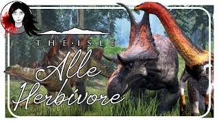 ALLE Pflanzenfresser / HERBIVORE 🦕THE ISLE [ DEUTSCH] Let´s Play