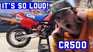 Getting a 84 CR500 Running After 25 Years