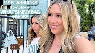 What's in My Bag, Eat with Me, My Starbucks Order + more!