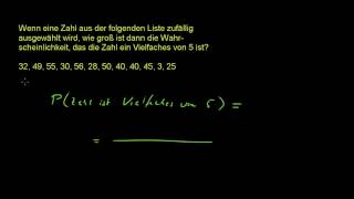 Wahrscheinlichkeitsrechnung 3 - Weitere Einfache Beispiele