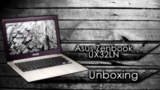 Asus Zenbook UX32 unboxing │kicsomagolás
