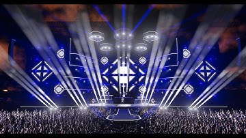 RISE (ft. The Glitch Mob, Mako, and The Word Alive) | 4K Lightshow made with Depence²