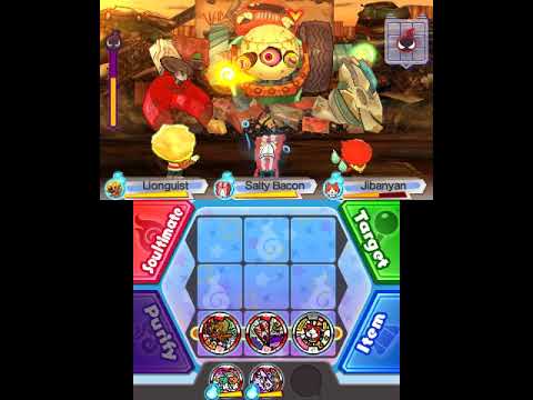 YO-KAI WATCH™ 3: Combo attack and absorbing an attack - YO-KAI WATCH™ 3: Combo attack and absorbing an attack