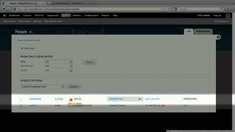 99. How to add a new user in Drupal 7