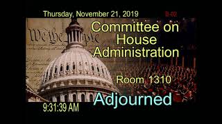 Committee On House Administration Member Day Hearing (EventID=110252)