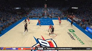 NBA 2K24 Thunder defense chant #1