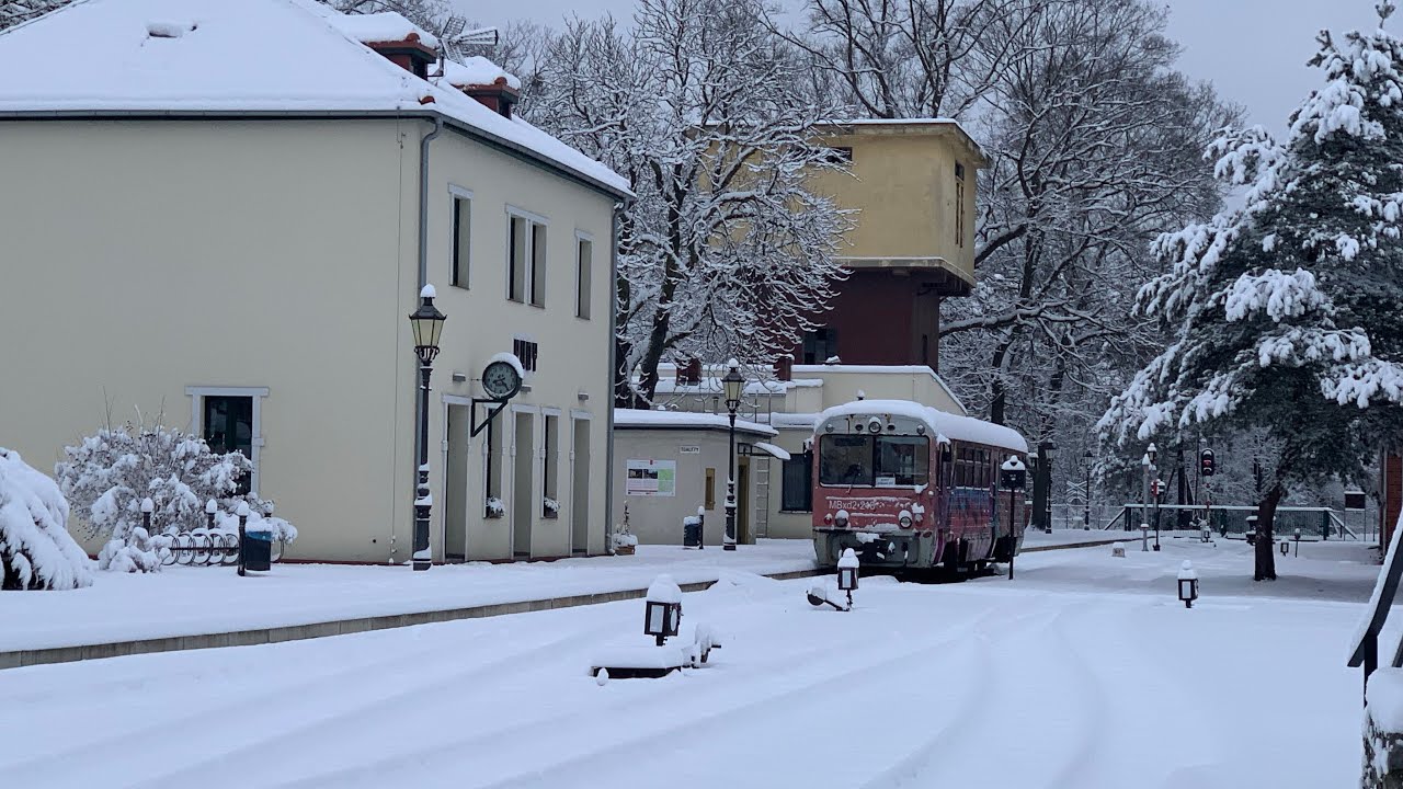 Jazda MBxd2-218 zimą