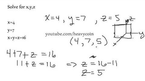 Intermediate Algebra-Linear Systems in Three Variables part 1