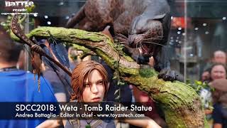 weta tomb raider statue