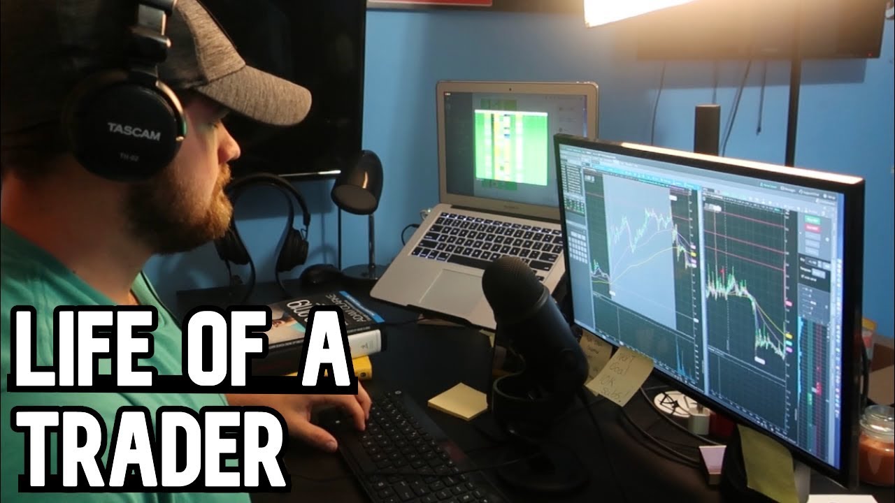 Day In The Life Of A Young Stock Trader Youtube